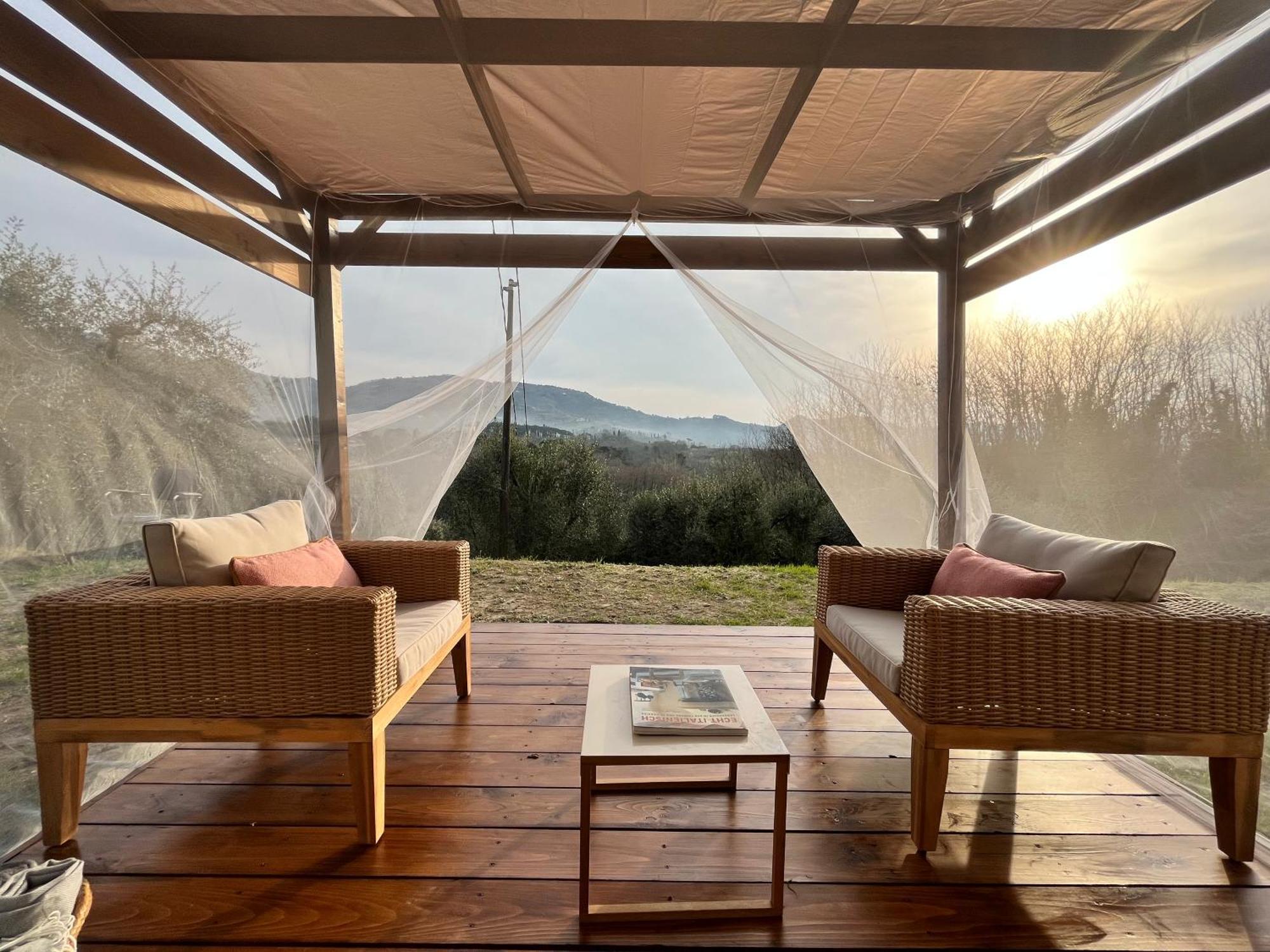 ボルゴ・ア・ブッジャーノ Casa Del Pino Bed & Breakfast エクステリア 写真